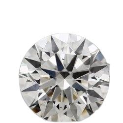 เพชร2ct โตขึ้นรูปทรงกลมเทียบกับความคมชัดของแล็บเพชรแบบหลวมที่ไม่ผ่านการรับรองสำหรับการทำเครื่องประดับ - Product Image 2