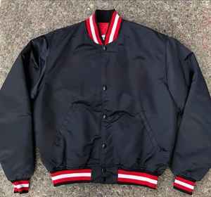 Customizable Vintage Varsity Jacket 100% Wool Embroidered Logo on Front XS Size Zippered Closure Winter Oem Service - Product Image 2