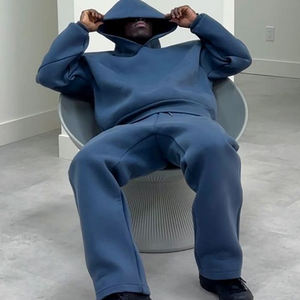 Chándales para hombre, chándales, 2 piezas, Jogging, informal, atlético, Sudadera con capucha, conjunto de pantalones de chándal para hombre, conjunto de traje deportivo para correr, chándal para hombre - Product Image 3