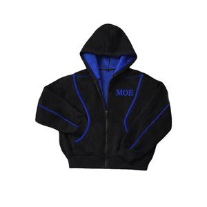 Proveedor de Chaquetas con Cremallera para Hombre, Estilo Urbano, con Paneles en Contraste, al por Mayor, para EE. UU., Logotipo Personalizado B2B - Product Image 1