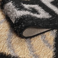 Sophisticated Persian/Turkish Machine Made High Polyester Cushioned Reversible Non-Slip Floral Rug Set for Living Room & Car Use