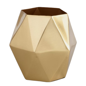 Pots de fleurs faits à la main pour hôtels et restaurants Décor attrayant pour la maison et vase à fleurs intérieur fini or - Product Image 6