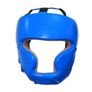 New Arrival Best Design Leather <b>Head</b> Guard Lightweight Feel Maximum Safety Eco-Friendly Features for Boxing Kickboxing <b>Training</b> - Product Image 1