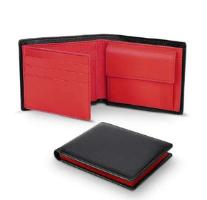 Cartera de Cuero para Hombre de Alta Calidad GENTS GARB, Diseño Sólido, Cierre Personalizado, Forro de Poliéster, Multifuncional y de Gran Capacidad - Product Image 2