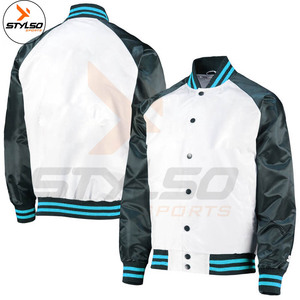 Custom Made Satin Varsity <b>Jacket</b> XL Size Hooded Letterman Style <b>for</b> Winter <b>for</b> <b>Baseball</b> Fans - Product Image 6
