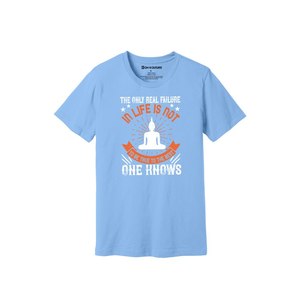 Camiseta de algodón 100% con estampado de temas de Buda, estilo informal, 12 opciones de color, 160-180, colocación de diseño personalizable GSM pesado - Product Image 1