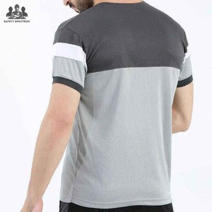 Camiseta de Manga Corta para Hombre, Ecológica, de Secado Rápido, Transpirable, de Corte Regular, Tejida, 100% Algodón, Nueva Moda Urbana, con Logotipo Personalizado Estampado - Product Image 5
