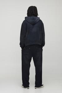 ชุดวอร์มผ้าฝ้ายหนาและเสื้อฮู้ดสำหรับผู้ชายชุดวอร์มและกางเกงมีกระเป๋าด้านหน้าดีไซน์แบบกำหนดเอง - Product Image 4