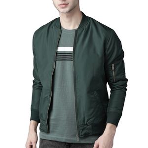 Cortavientos Espesar Flaco Abrigo Bomber Ropa de hombre Chaquetas de béisbol Fibra de poliéster Shell Regular Nueva chaqueta de bombardero de satén - Product Image 1