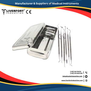 Juego de 15 Piezas de Instrumentos de Microcirugía Dental de Acero Inoxidable, Kit de Herramientas Quirúrgicas Orales Periodontales Manuales, Certificado CE - Product Image 6