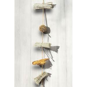 Guirnalda de adorno de puerta de plata Natural hecha a mano de 150cm para decoración de pared producto de decoración del hogar - Product Image 2