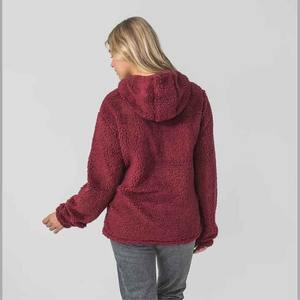 Sweat à capuche zippé en polaire Sherpa de qualité supérieure Sweat à capuche pull confortable et confortable Idéal pour les vêtements froids et décontractés Sweat à capuche Sherpa - Product Image 6