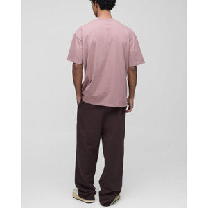 Camisetas ligeras de algodón 100% para hombre, cuello redondo, manga corta, ajuste relajado, ropa de verano, camisetas transpirables antiarrugas - Product Image 5