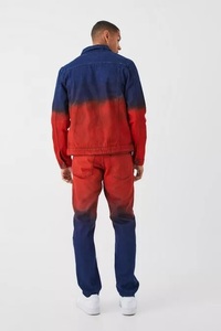 Por encargo de alta calidad de los hombres chaqueta de mezclilla de moda al por mayor de diseño personalizado chaqueta de mezclilla para los hombres - Product Image 3