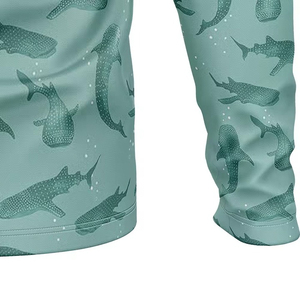 เสื้อตกปลาแขนยาวมีฮู้ดผ้าโพลีเอสเตอร์สแปนเด็กซ์มีฮู้ดสำหรับตกปลา - Product Image 6