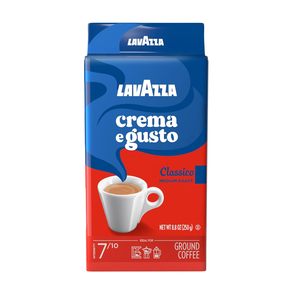 Café moulu Lavazza Crema e Gusto, torréfaction moyenne, mélange Arabica et Robusta, briquet de 8,8 oz (lot de 4) - Product Image 4