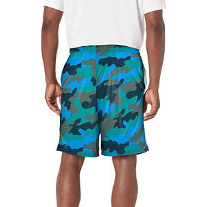 High Quality Custom Double <b>Layer</b> Mesh Shorts with Pockets Solid Pattern Casual Gym Running Training Wear by Manufacturer - Product Image 3