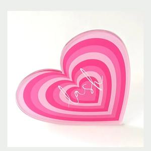 Soporte de Cristal en Forma de Corazón para Pestañas, Paleta de Extensión de Pestañas Acrílica, Bandeja Transparente para Pestañas Postizas - Product Image 6