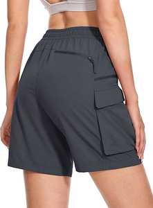 Customize Cargo Shorts pour femmes multi-poches Fashion Work Street Wear Cotton Summer Gym Outing shorts pour femmes - Product Image 3