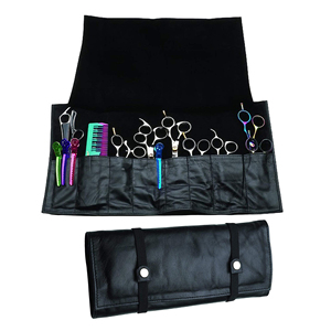 ที่ใส่กรรไกรหนังแท้8ช่อง,กระเป๋าใส่ม้วนได้ | กรรไกรตัดผมหนังแท้ที่ใส่เครื่องมือช่าง - Product Image 6