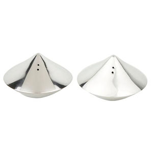 Pot à épices Outils à épices pour la cuisine à la maison Salière et Poivrière Forme Conique Haute Qualité Table Top Servant Utilisation - Product Image 1