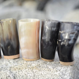 Drinking Horn Glass <b>Cup</b> <b>Viking</b> Eco-Friendly High Quality - Product Image 1
