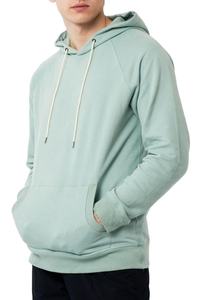 Sudaderas con capucha de gran tamaño de algodón grueso en blanco liso de alta calidad sin cuerda Unisex logotipo personalizado precio barato tallas grandes para hombre - Product Image 3