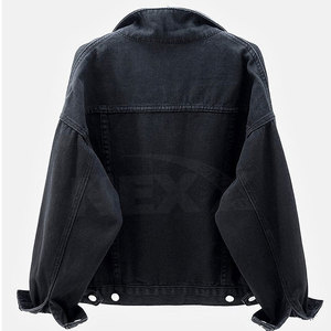 Veste en jean décontractée de haute qualité pour femmes veste en jean à quantité minimale de commande bas nouveauté vestes en jean pour hommes et femmes vente en gros de vestes en jean personnalisées - Product Image 2