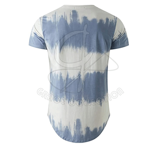 2025 nouveau Style ample lavé à l'acide T-Shirts pour les femmes personnalisé pékin en détresse conception été trou décoration - Product Image 3