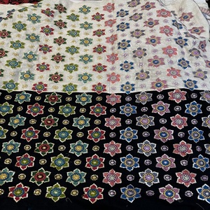 Fabricación y venta al por mayor de tela bordada de lino - Product Image 2