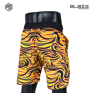 2024 nouveau Design hommes MMA boxe grappling BJJ combat Shorts jogging course tissu léger avec ceinture élastique - Product Image 4
