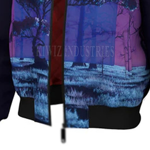 2024 hommes Sublimation nouveau Style veste personnalisée 100% coton plaine hommes mode Sublimation veste - Product Image 6
