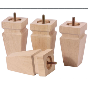 Pieds de meubles en bois de 16 pouces robustes et solides pour le café et la table à manger pour les armoires d'hôpital Confiance et solidité - Product Image 6