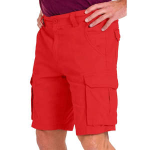 Shorts cargo pour hommes de haute qualité, taille mi-haute, ajustables, respirants, écologiques, en laine peignée, couleurs personnalisées, style décontracté, prix économique - Product Image 1