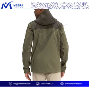 Veste coupe-vent ultra-légère à la mode pour hommes hydrofuge à séchage rapide pour le fitness en plein air et la course à pied avec col montant - Product Image 4