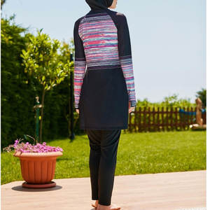 ชุดว่ายน้ำแบบสุภาพสำหรับผู้หญิงชุดว่ายน้ำขนาดพลัสไซส์ผลิตตามสั่ง - Product Image 3