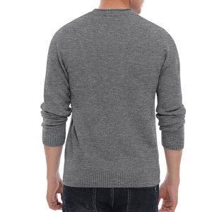 Offres Spéciales haute qualité hommes sweats concevez vos propres hommes sweats col rond pull Logo personnalisé hommes sweat - Product Image 2