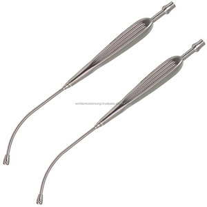 Tubo de Succión ENT de Acero Inoxidable, Aspirador Quirúrgico Manual Reutilizable, Instrumento Médico para Cirugía General, Hospital y Primeros Auxilios - Product Image 4