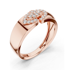 Anillo de Diamante de Laboratorio de 0.224 CT para Mujer, Claridad VVS-VS EF, Oro de 18KT, 14KT, 10KT y Plata 925, Oro Rosa, Amarillo y Blanco - Product Image 5