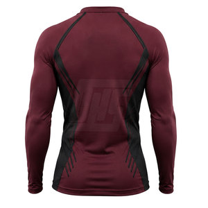 T-shirt de compression à manches longues pour homme, de qualité supérieure, pour le sport, la course à pied, la gym et l'entraînement. - Product Image 3