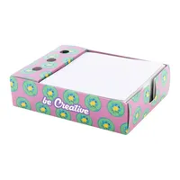 Distributeur de blocs-notes Nolty durable avec dépliants pour usage promotionnel