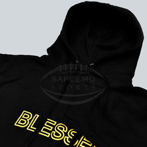 Sweat à capuche d'hiver pour homme en tissu polaire doux, mélange polyester/coton, coupe ample, respirant, confortable, décontracté, style streetwear - Product Image 4