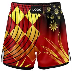 ชุดชกมวยสำหรับทุกเพศกางเกงขาสั้นโลโก้ออกแบบได้ตามต้องการ - Product Image 4