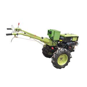 Maquinaria de trabajo agrícola Tractor para caminar de granja de dos ruedas Mini tractor para agricultura - Product Image 3