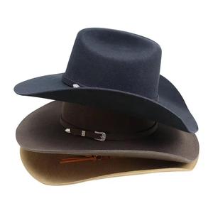 Top Trending Pakistan Made Premium Quality Cowboy Leather Unisex Private Label Made Men Cowboy Leather Hat - Product Image 2