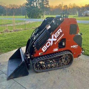 Nuevo Boxer 700HDX Mini Skid Steer Loader 18.5kW Kubota Diesel Compact Track Loader 700kg Capacidad Granja de construcción - Product Image 1