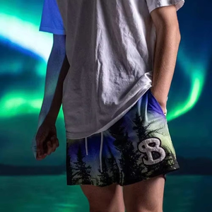 2025 nouveau modèle unisexe Footy Shorts personnalisé ajusté grande taille vêtements de sport impression numérique pays Rugby Shorts Footy femmes shorts - Product Image 4