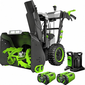 Spazzaneve Elettrico Power-24", Senza Fili, Semovente a 2 Stadi XP, Include (2) Batterie da 56 V 10.0Ah e Caricatore a Doppia Porta - Product Image 1