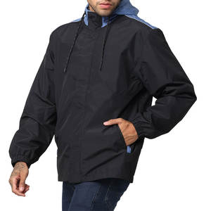 Veste de pluie pour homme, nouvelle conception, fine, style rue, imperméable, coupe-vent, écologique, sur mesure, pour l'extérieur - Product Image 3
