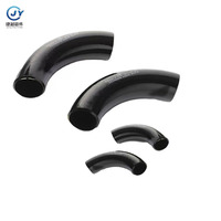 Coude en acier au carbone haute pression soudé de 20 mm, coudé à 90 degrés de 2 pouces (DN-20 GOST 3262-75) avec peinture pour conduites d'eau et de gaz